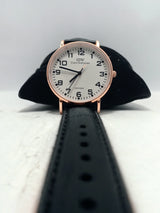 Family Gift Pack of 3 Watches | Best Quality Watches | Daniel Wellington Watch + LG Quartz Watch + Apple Logo Digital Watch | Watches ( Without Box ) (Random Color)