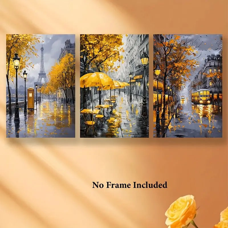 3pcs, Frameless, exquisite gifts, background decorations, holiday gifts, posters and prints, home decorations, staircase decorations, birthday