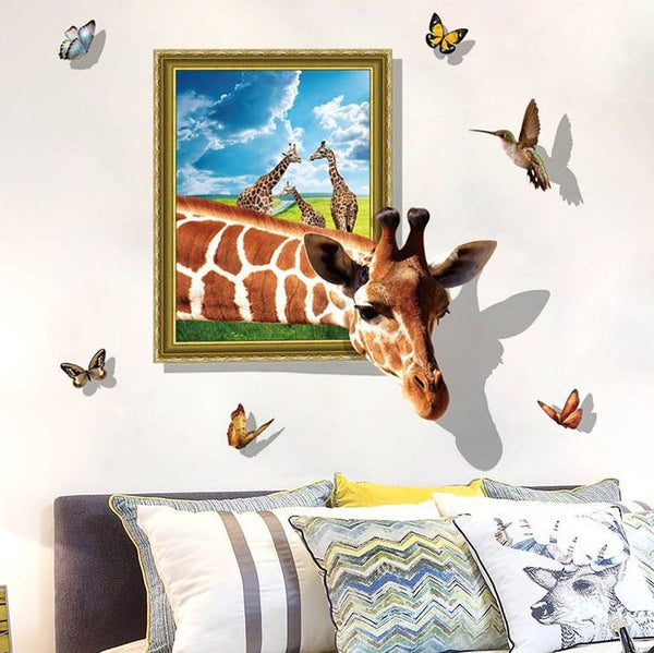 Giraffe Wall Stickers Xl8312