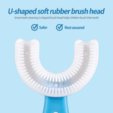 Baby Head Protector Crawling - Baby Safety Helmet &amp; amp Walking Helmet + 360 Degree U-shaped Baby Toothbrush (Random Color/Design)