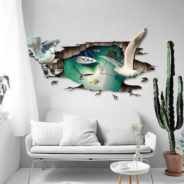 3D Wall Sticker XH9216