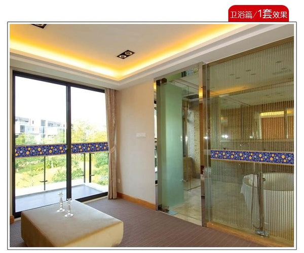 AY9009 Fashion Self Adhesive baseboard Waterproof Balcony Window Bathroom Wallpaper Borders