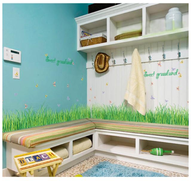 Living room background decoration kids room PVC wall sticker for home decor size 50x70 sk7090