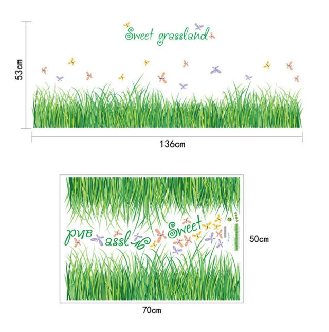 Living room background decoration kids room PVC wall sticker for home decor size 50x70 sk7090