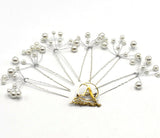 6Psc Elegant Bridal Pearl Handmade Flower Beautiful Hair Accessories Wedding Hair Pins Bridesmaid Bridal Decor hnfrsrd5s-4