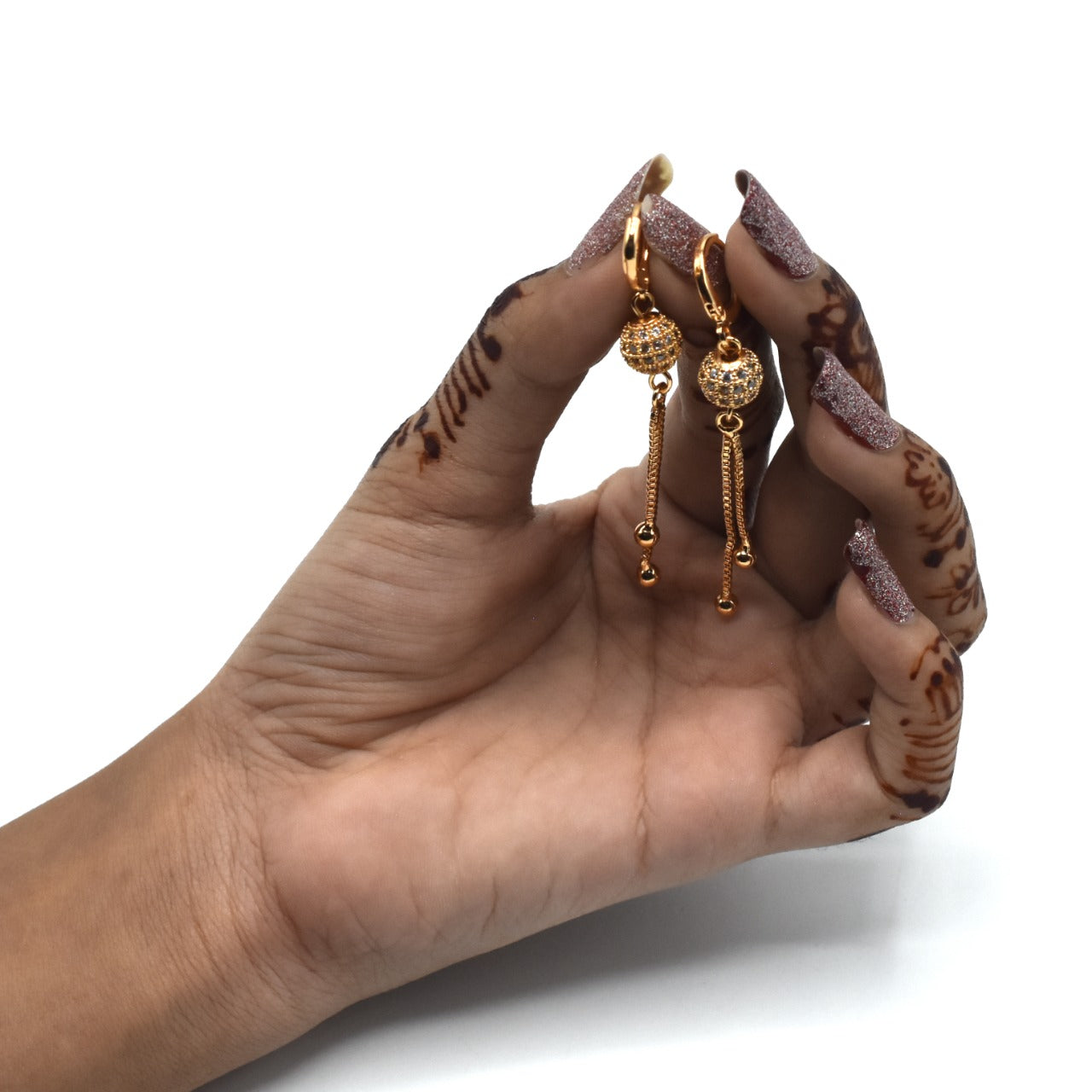 Big Simulated Drop Earrings for Women - Female Fashion Jewelry