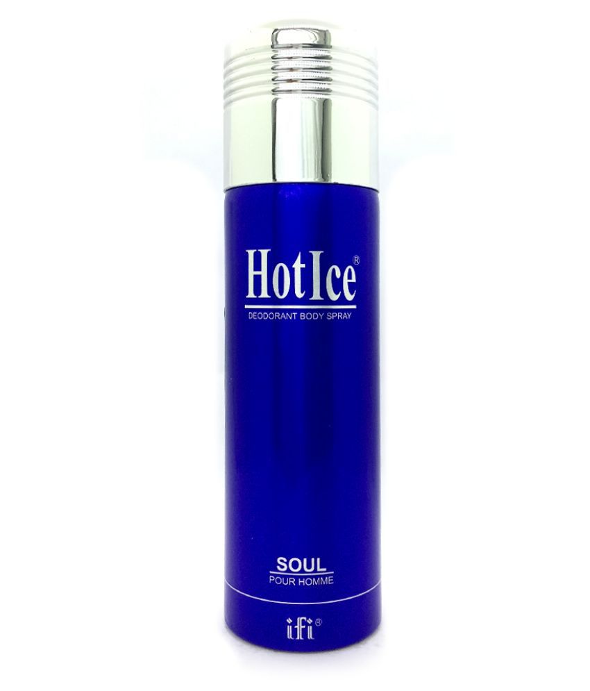HOT ICE DEODORANT BODY SPRAY FOR MEN 200 ML  hibsbkz8b-g