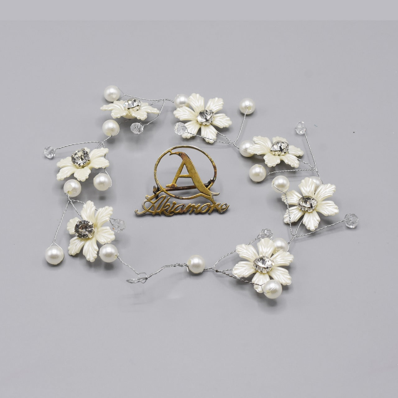 bride crown headband flower Pretty Wedding Hair Accessories hpfrgdc7b-1