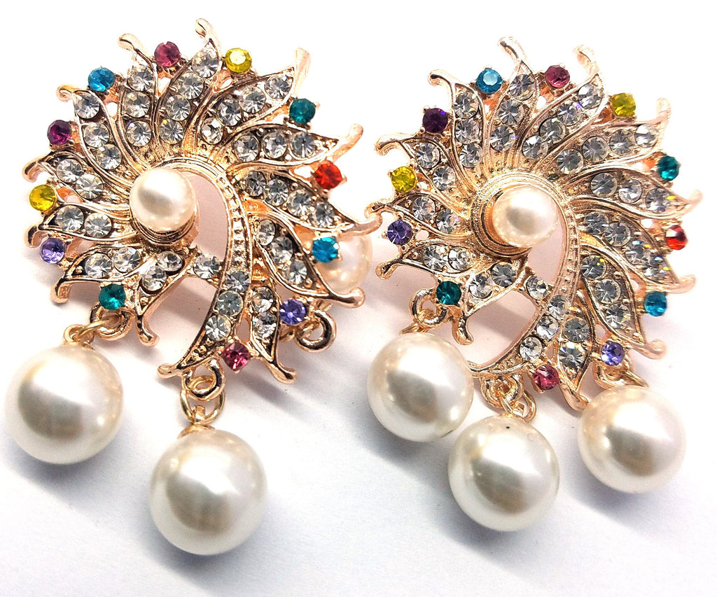 Multi nagina tops pearl earring egfrpdb4b-6