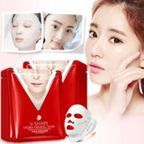 V Shape Lifting Facial Mask Face Slim Chin Check Neck Lift Peel-off Mask V Shaper Facial Slimming Bandage Mask Skin Care tools  mkfrweu1d-4