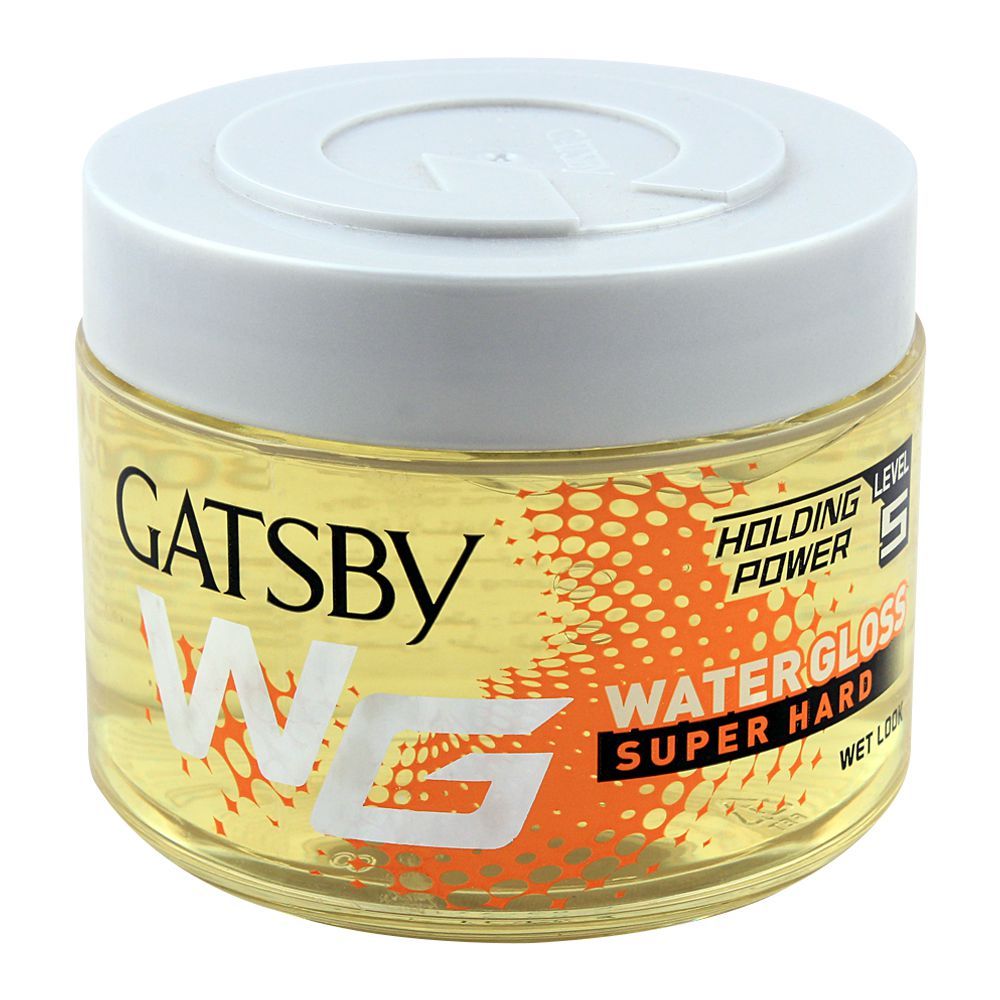 Gatsby WG Water Gloss Holding Power Hair Gel, Wet Look, 150g ghgywz5c-k