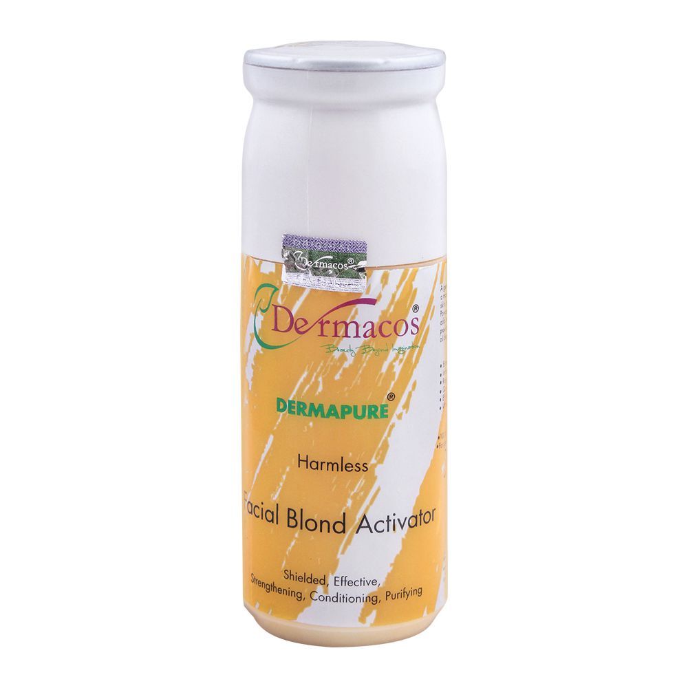 DERMACOS Dermapure Dust-Free Facial Blond Brightener, & Harmless Facial Blond Activator, 200g dfbbwez1b-d