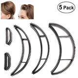 2 SETS OF 5 Pcs Bumpits Big Happie Hair Volumizing Inserts Hair Pump Set Bump  htfrbks5i-2
