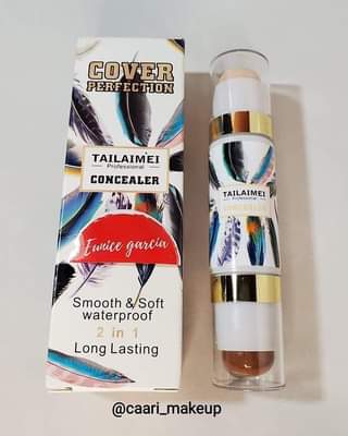 Cover Perfection Tailaimei Professional Concealer - Smooth & Soft Waterproof 2 in 1 Long Lasting  tpcskz4g-2