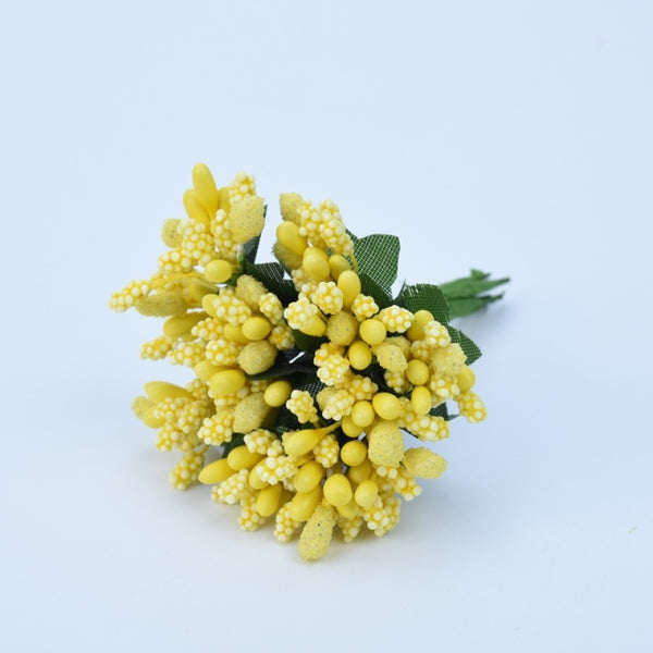 12 Pieces  Gifts hair acccessorise \ Home Decor Wedding Decorative Flowers Wreaths Christmas Crafts Artificial Flowers