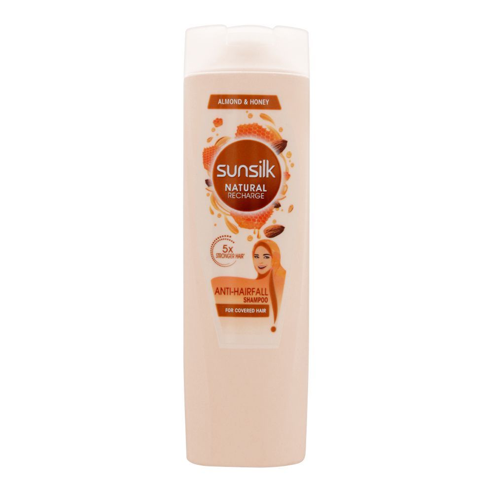 Sunsilk Natural Recharge Anti-Hairfall Almond & Honey Shampoo, 185ml  sahslbz1c-a