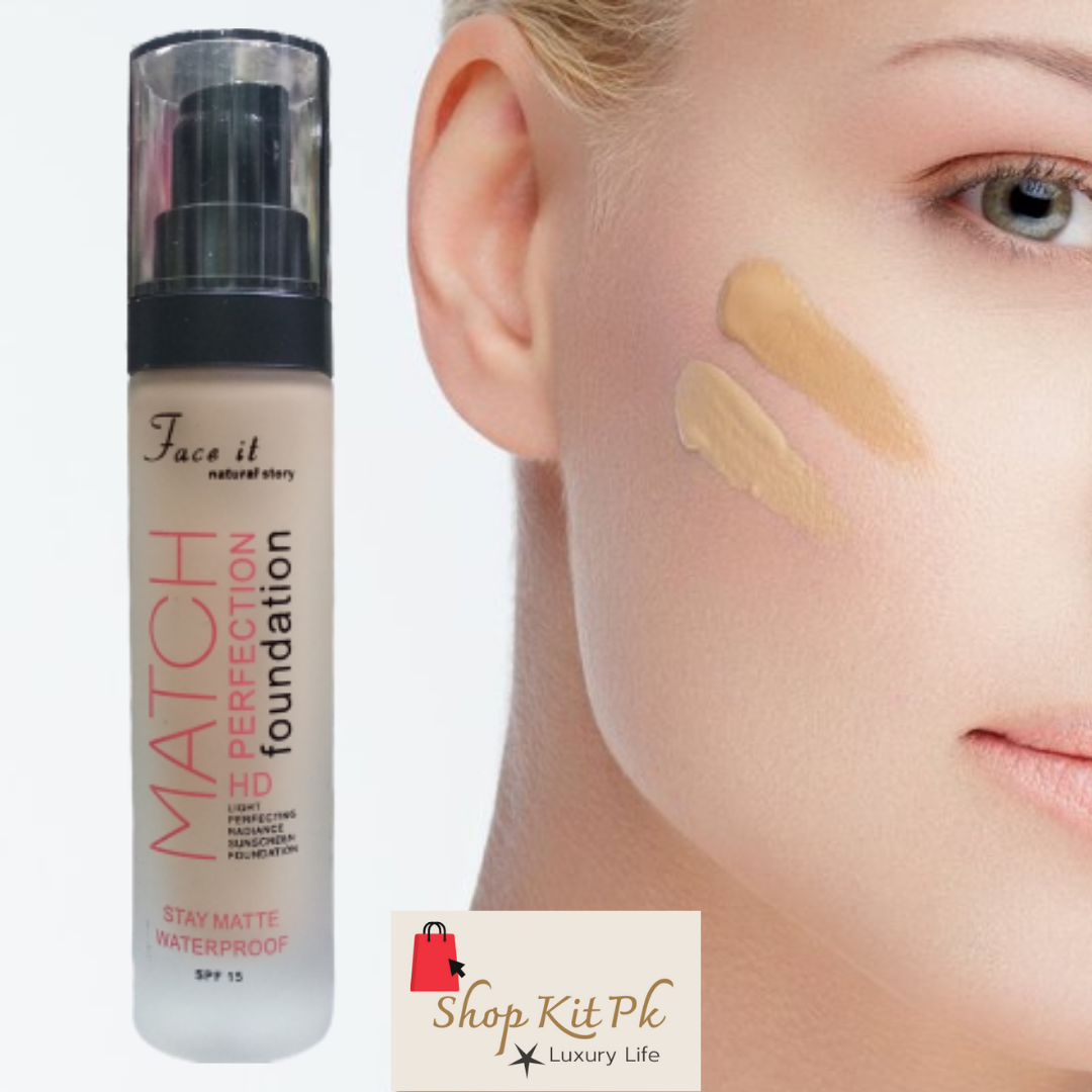 Face It Foundation| Face it Natural Story Match Perfection HD foundation  mpfskz1d-l