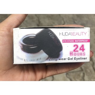 Huda Beauty Eye Studio Waterproof Long Wear Gel Eyeliner hbglbkz3a-d