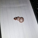 GIVA Classic Silver and golden Zircon Pendant With Chain nkfrsra4j-6