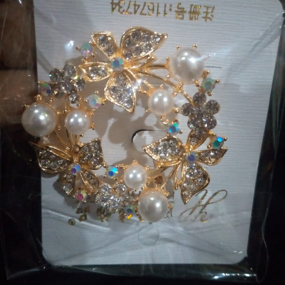 Stylish Brooches Pearl Flower Brooches For Women Elegant Fashion Pin Crystal Brooch Wedding Jewelry High Quality bcfrpdd5x-4