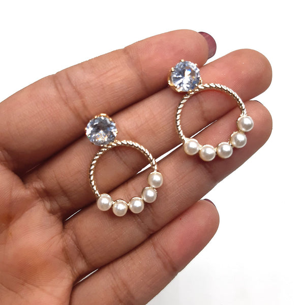 Earrings Fashion Jewelry Circle Frosted Earrings For Women Oorbellen Statement Earrings egfrpdb5d-5