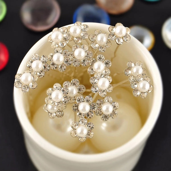 Pair Flower hair styling pins hnfrgrd3b-1