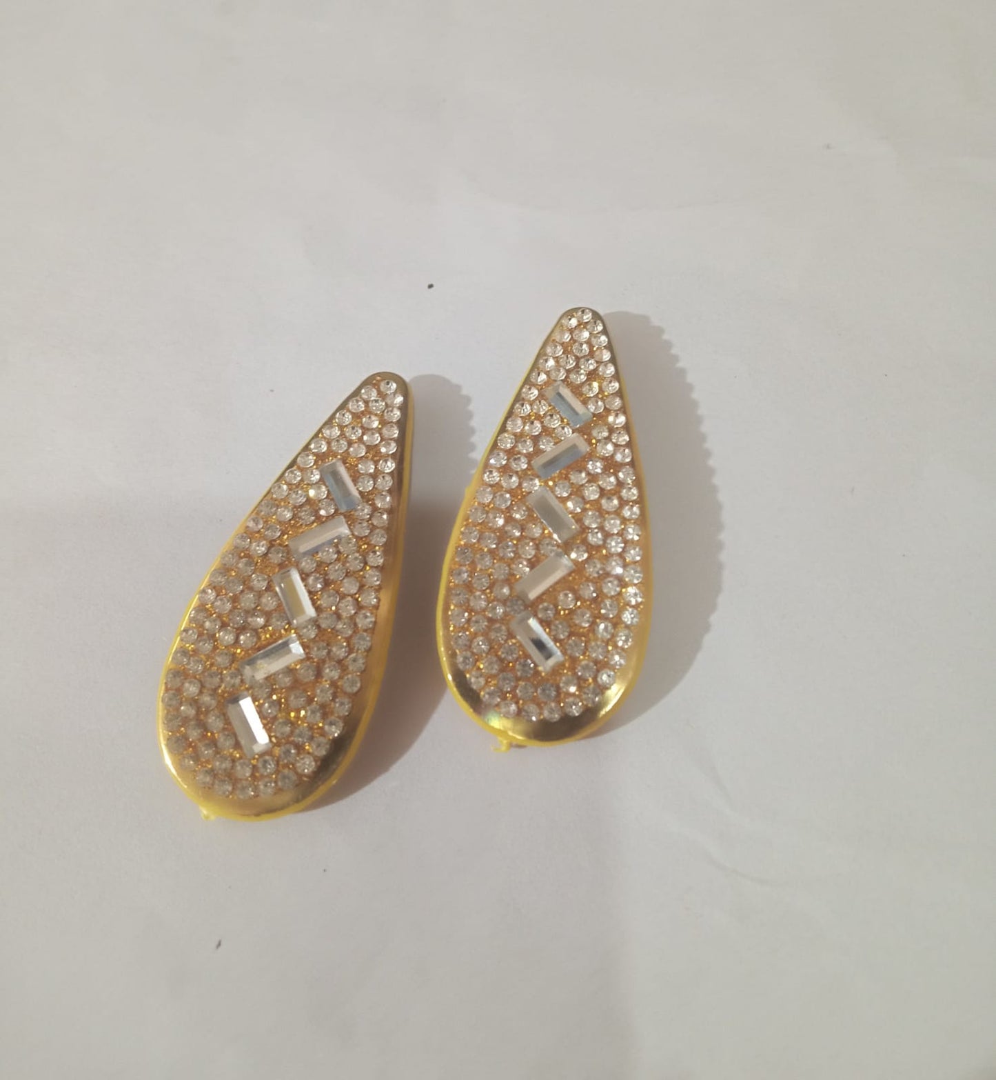 1 pair New Golden  Clip Headdress Femals Hairpin Top Bangs Broken Side Hair Accessories For Women cpfrgdc5d-1