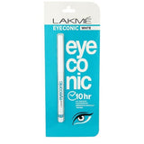 Eyeconic Kajal - Lakme - Black Waterproof - Long Lasting For 10 hrs klfrbks3d-7