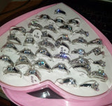 Crystal Zircon Stone Oval Diamond Ring for girl  fgfrsrf1x-e