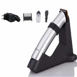 Original Trimmer Shaver Trimmers Shavings Set/Kit Moveable Head and Turbo Speed - Silver Dinglong RF-609X 100% Original rechargeable with charge base Hair And Beard shaving machine And Grooming For Men for hair cutting special for professional