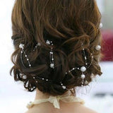 1 Pcs Wedding Hair Accessories Bridal Hair Decor Headband Studded Pearl Hairpins Bride Party Headpiece Jewelry Headdress