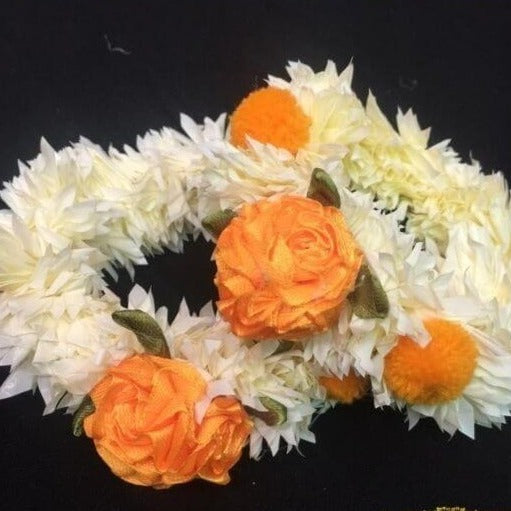 Artificial Gajra Flower Kangan Bangles.  knfrode3c-b