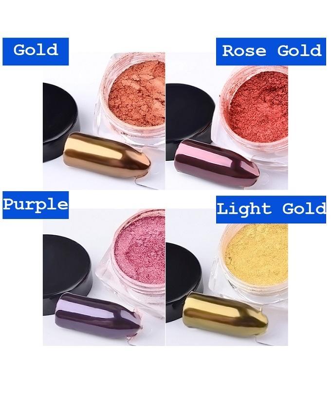 pack of 6 Mirror Glitter Nail Chrome Pigment Shell Dazzling DIY Salon Micro Holographic Powder Laser Nail Art Decorations Manicure ntfrmir3f-2
