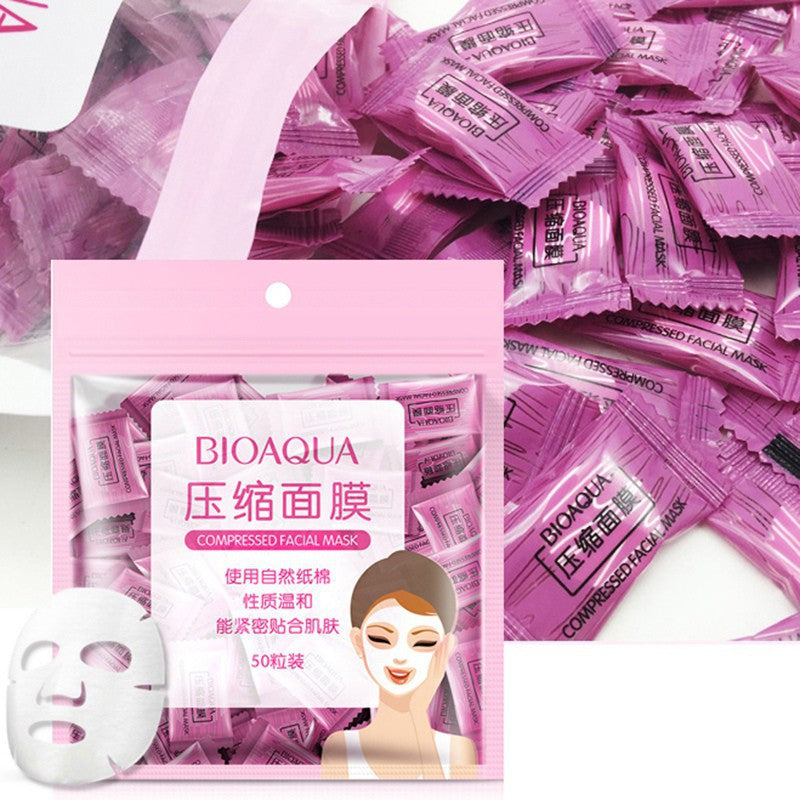 BIOAQUA ompressed Facial Tablet Face Sheet Mask   bcfmpkz4e-1