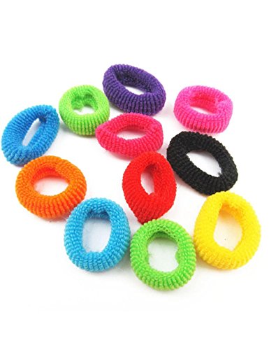Pack of 12 Baby small hair poni bands pyfrmis5g-1