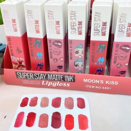 Moon's Kiss Super Stay Matte Ink - Lip Gloss ( 1Pcs )  mklgmiz4f-1