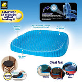 Silicon Gel Sitter Flex Egg Seat Cushion Soft Silicone Sitter Pain Relief Breathable Honeycomb Design Pressure Support  sesbez4e-8