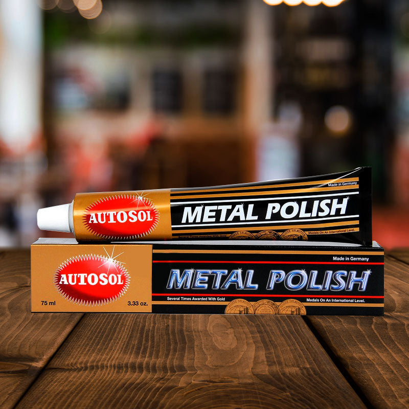 Autosol Metal Polish for aluminum, stainless steel chromes, copper - 75 ml (Made in Germany)  ampbkz4d-6