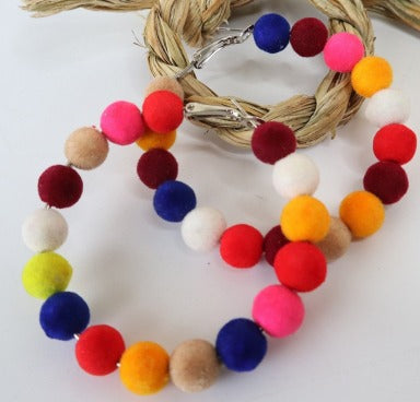 BALI WITH PEARLS ROUND GERMAN STYLO EARRINGS FOR GIRLS AND WOMEN Beads Metal Hoop Earring  egfrpdc2f-a