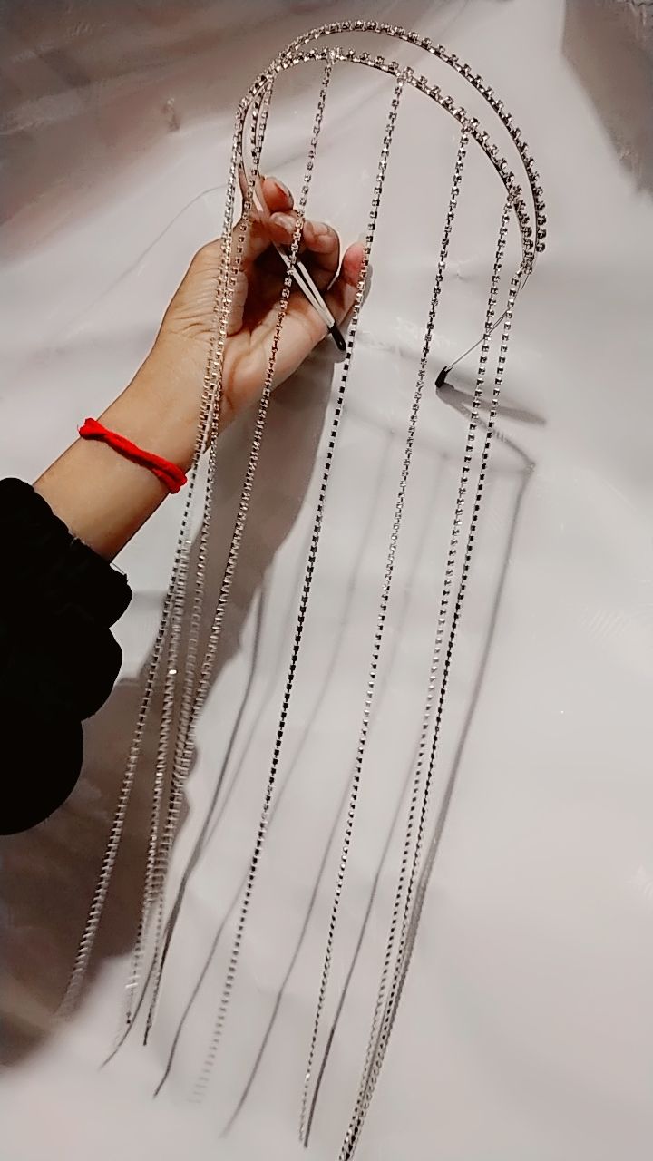 luxury Shiny Rhinestone hair clips/ hair pin for women