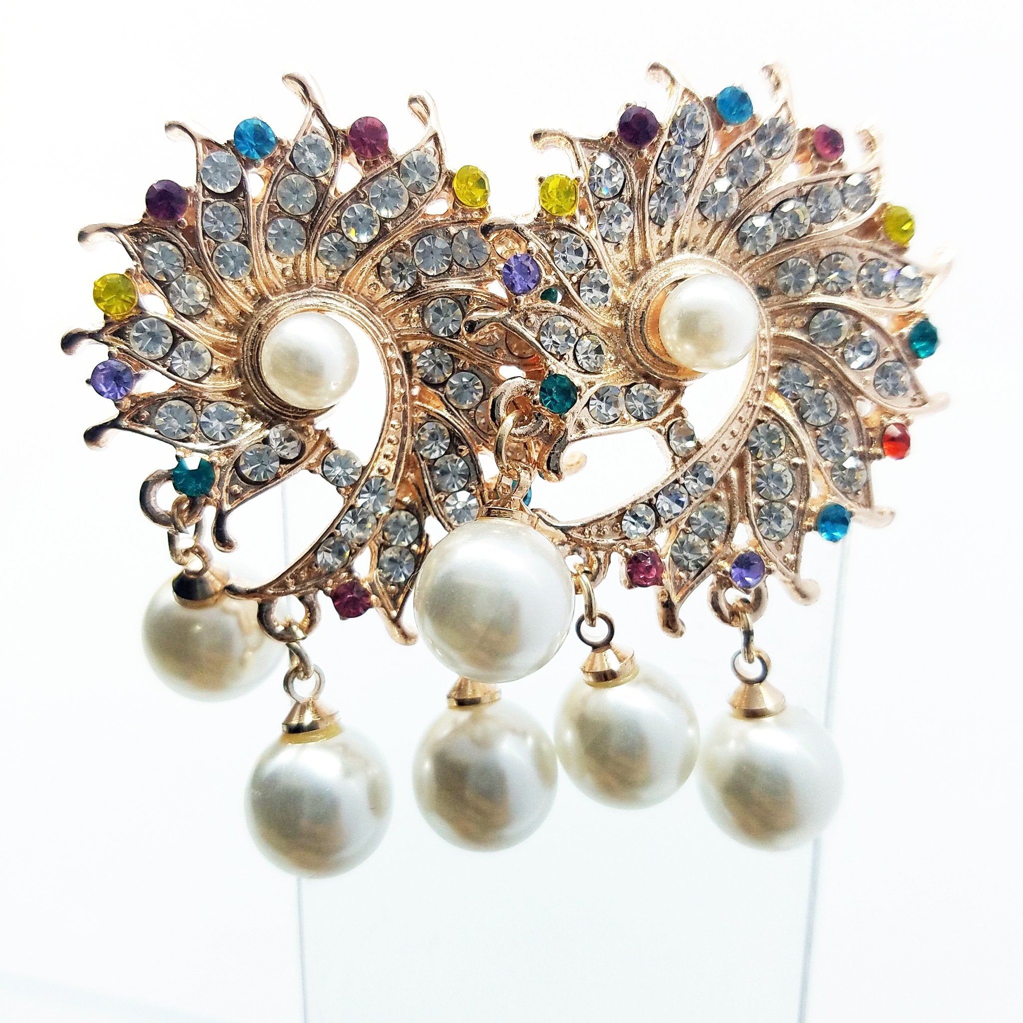 Multi nagina tops pearl earring egfrpdb4b-6