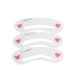 3 Styles Shape Frame Mini Eye Brow Class Drawing Guide Shaping Stencils Grooming Soft ssfrcls4h-3