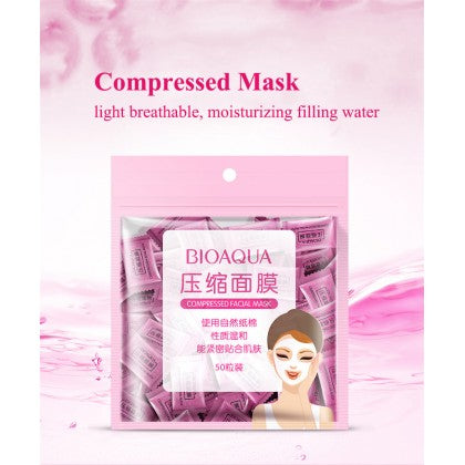 BIOAQUA ompressed Facial Tablet Face Sheet Mask   bcfmpkz4e-1
