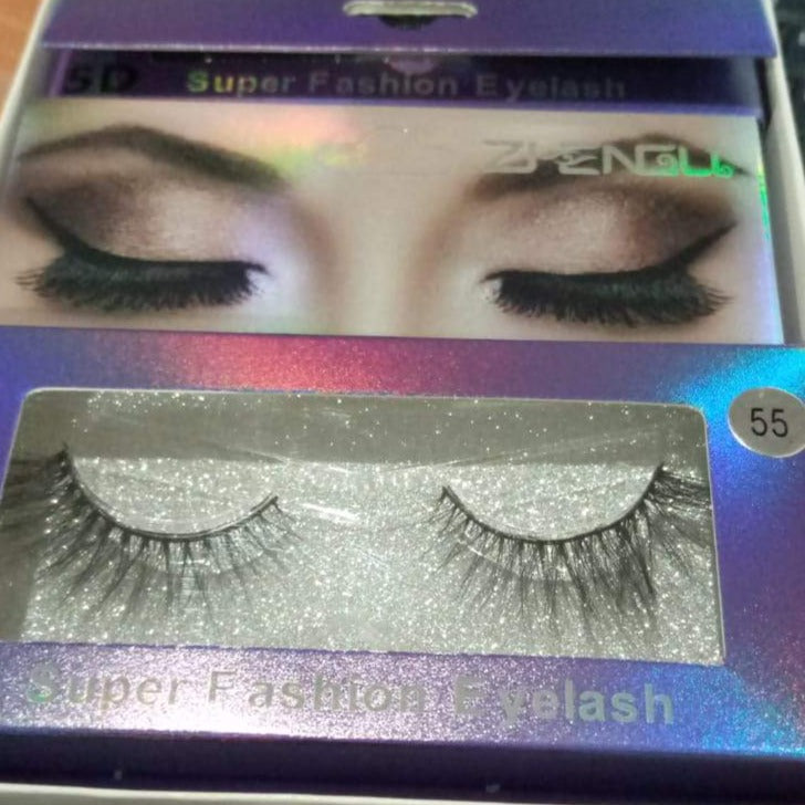 Women Eyelashes Party Black super fashion 3d (1 pair) esfrbks4b-1