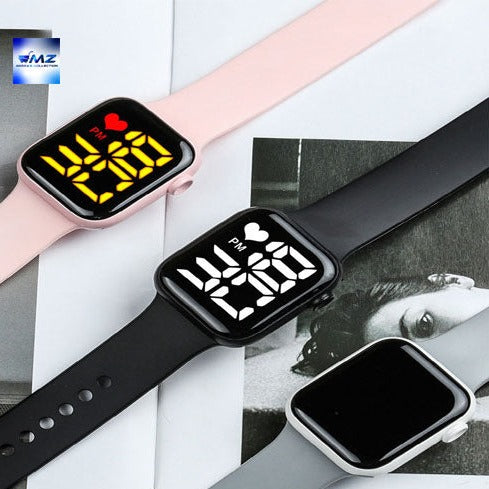 Y1 waterproof Led Smart watch square Led Watch for unisex boys and girls smart band led band band New stylish watch led square smart watch smart band digital watch digital smart watch led watch 2021 for unisex  wwwbkz2d-l
