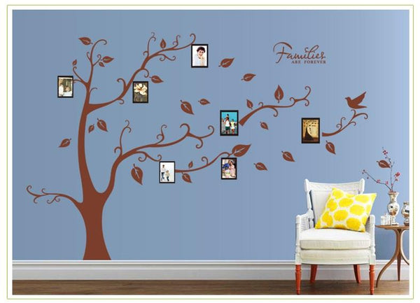 Family Photo Tree Wall Sticker (AY9063B)