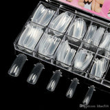 3 Colors Builder Nail Gel,UV Gel Nail Art Manicure Set with 10pcs Nail Forms stickers , brushes , 10pcs transparent nails and uv light