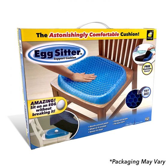 Silicon Gel Sitter Flex Egg Seat Cushion Soft Silicone Sitter Pain Relief Breathable Honeycomb Design Pressure Support  sesbez4e-8