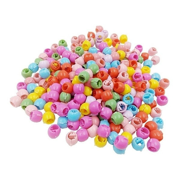 Mini Plastic Hair Claw Clips Grips For Girls Candy Colour Beads Headwear Durable hpfrmid3e-6