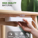Double Sided Hooks Adhesive Wall Hooks for Hanging - Transparent  hrfrclv1f-1